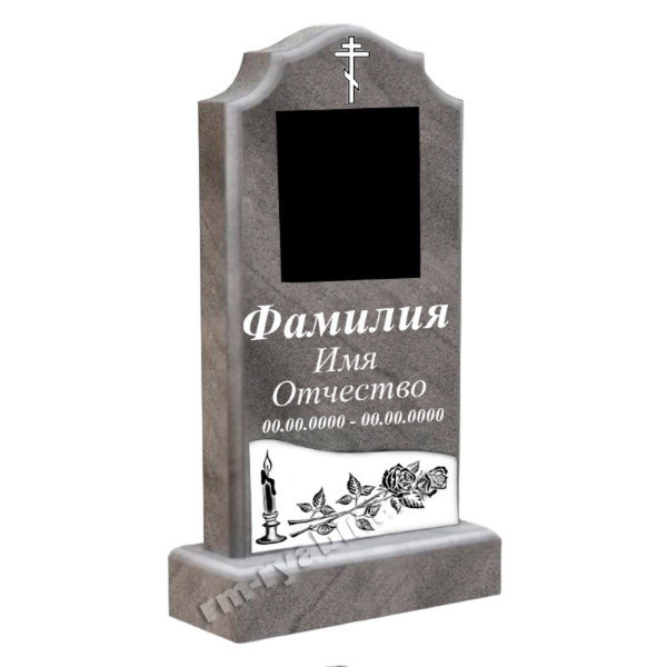 Гранитный памятник фигурной формы KP-21231