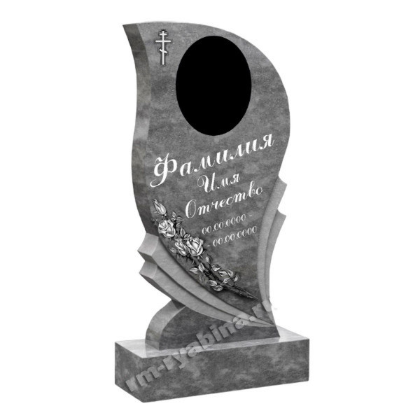 Гранитный памятник фигурной формы KP-21218