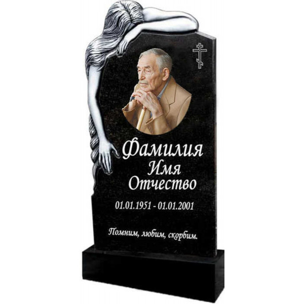 Гранитный резной памятник KP-21092