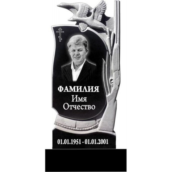 Гранитный резной памятник KP-21081