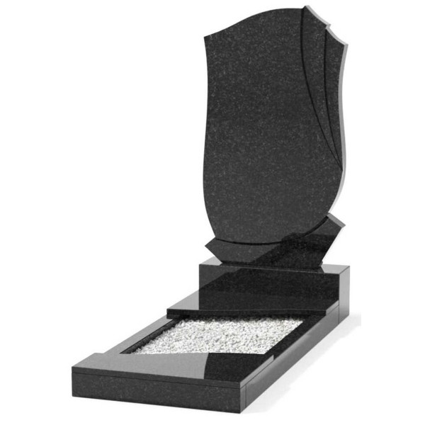 Гранитный памятник фигурной формы KP-21316
