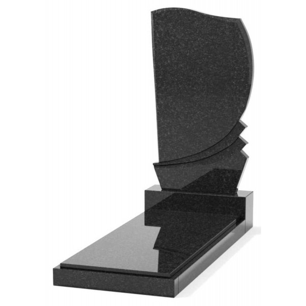 Гранитный памятник фигурной формы KP-21343