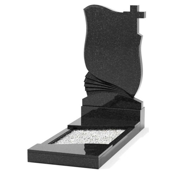 Гранитный памятник фигурной формы KP-21342