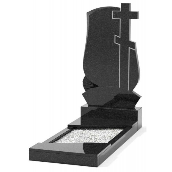 Гранитный памятник фигурной формы KP-21340