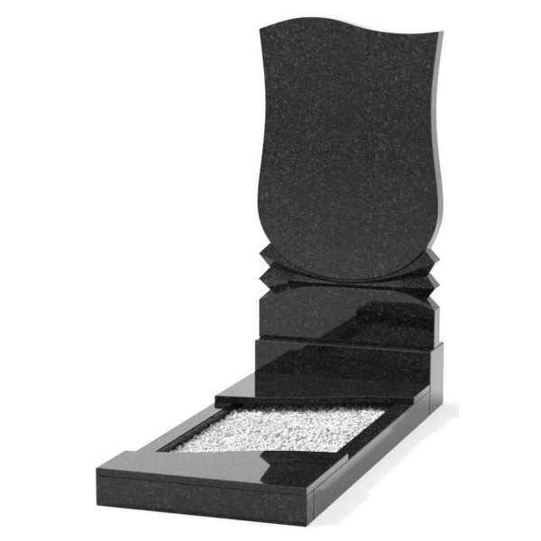 Гранитный памятник фигурной формы KP-21347