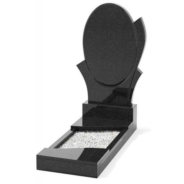 Гранитный памятник фигурной формы KP-21352